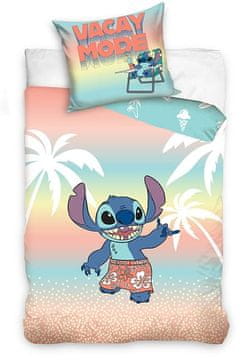 Carbotex Posteljnina za mlade 140x200 Lilo and Stitch Cotton