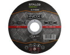 STALCO disk iz nerjavečega jekla 125x1.0 PERFECT