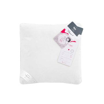 Vzglavnik iz gosjega puha 70% 40x40 Basic White