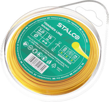 STALCO Okrogla rezalna nit 2,0 mm x 15 m S053997003