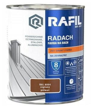 RAFIL Radach opeka polmat RAL8004 0,75L