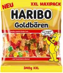 Zlati medvedki Haribo Goldbaren 340 g