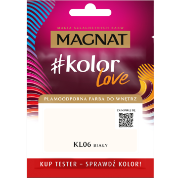 Magnat #kolorLove TEST KL06 bela 25 ml