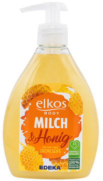 Elkos Milch & Honig tekoče milo 500 ml