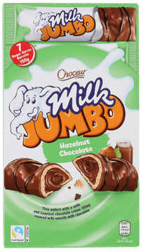 4U Cavaldi Jumbo lešnikova čokolada Choceur 150 g