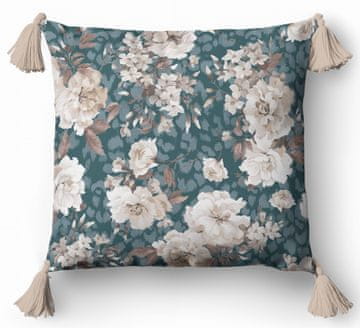 Detexpol Dekorativna blazina 45x45 cvetlični boho