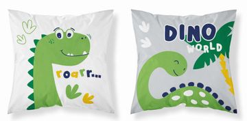 Detexpol Prevleka za vzglavnik za dojenčka 40x40 Dino BOMBAŽ