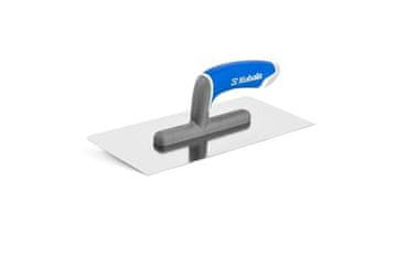 Kubala Lopatica Stainless steel trowel, rounded corners, 130 x 270 mm, plastic handle