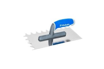 Kubala Lopatica Stainless steel trowel with half-round teeth MASTERLINE XL 130 x 270 mm, tooth 15 X 20