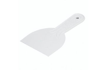 Kubala Lopatica Smooth plastic spatula, 80 mm, white