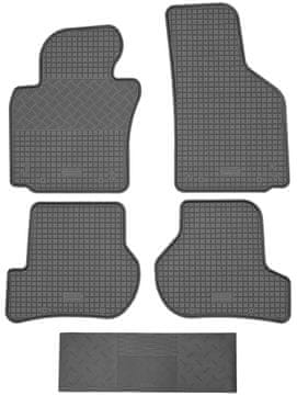 RIGUM 902679 Talne preproge + 900101 Prevleka - Seat Leon II Hatchback od 2006-2012, AV / OVAL spredaj - NAMESTITEV
