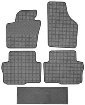 RIGUM 902747 Talne preproge + 900101 Prevleka - Volkswagen Sharan II VAN 5-sedežna različica od leta 2010, prostor za noge AV2 spredaj - MOŽNO ZA NAMESTITEV