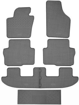 RIGUM 902754 Talne preproge + 900101 Prevleka - Seat Alhambra II VAN 7-sedežni od 2010-2018, AV2 prostor za noge, spredaj - MOŽNO VGRADNJE