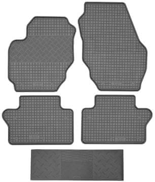 RIGUM 902594 Talne preproge + ZAŠČITNA POKROVČKA 900101 - Volvo V70 III Kombi od 2008-2016, aluminijasta platišča VLV, spredaj in zadaj - NAMEŠČENE