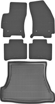Ford Mondeo MK3 Hatchback / Limuzina od 2000-2008 KOMPLET - gumijaste avtotesnine + zaščitna preproga za prtljažnik