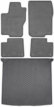 Mercedes M-razred W166 SUV od 11/2011-05/2015 KOMPLET - gumijaste avtotesnine + zaščitna preproga za prtljažnik