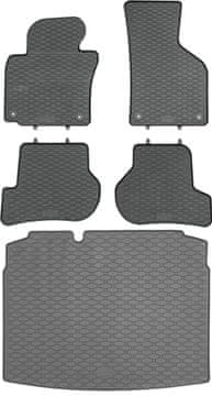 Volkswagen Golf VI Hatchback od 09.2008-09.2012 KOMPLET - gumijaste avtotesnine + zaščitna preproga za prtljažnik