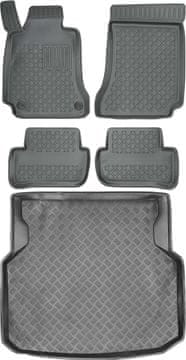 Mercedes C-razred W204 karavan / limuzina od 2007-2014 KOMPLET - avtotepi + zaščitna preproga za prtljažnik