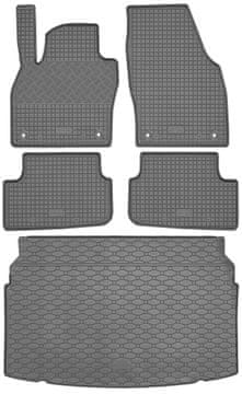Volkswagen Polo VI Hatchback od oktobra 2017 KOMPLET - gumijaste avtotesnine + zaščitna preproga za prtljažnik