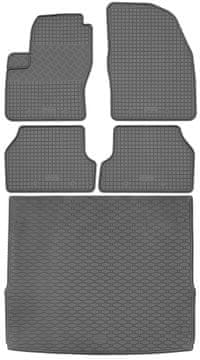 Ford Focus II Kombi od 2004-02.2011 KOMPLET - gumijaste avtotepi + zaščitna preproga za prtljažnik