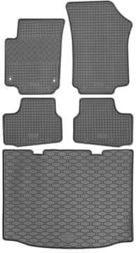 Volkswagen Up Hatchback od 09.2011-2019 KOMPLET - gumijaste avtotesnine + zaščitna preproga za prtljažnik