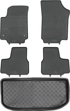 Seat Mii Hatchback od letnika 2011-2019 KOMPLET - gumijaste avtotesnine + zaščitna preproga za prtljažnik