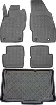 Opel Corsa E Hatchback od 12/2014-05/2019 KOMPLET - avtotepi + zaščitna preproga za prtljažnik