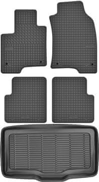 Fiat Panda III Hatchback od leta 2012 KOMPLET - gumijaste avtotepi + zaščitna preproga za prtljažnik