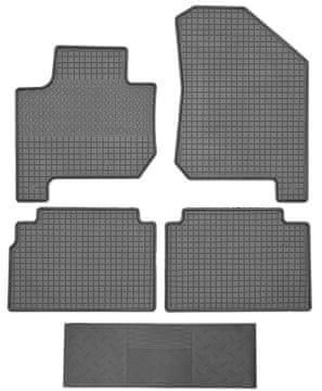 RIGUM 904741 Talne preproge + 900101 Prevleka - Kia Soul II EV Crossover od 2014 HK spredaj - NAMESTITEV