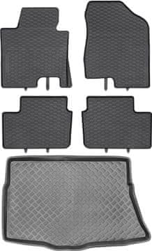 Hyundai i30 II Hatchback od 2012-2016 KOMPLET - gumijaste avtotesnine + zaščitna preproga za prtljažnik