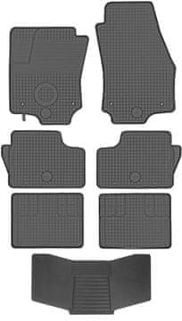 DOMA 214628 predpražniki + 251992 prevleka - Opel Zafira B 2005-2014 (7 sedežev) ZAVORNA ROČICA, VGRADNJA ODPRTO spredaj