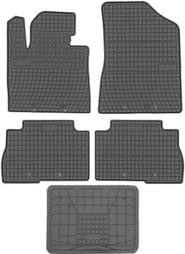 Talne preproge Frogum ET0434 + ZAŠČITNA PLOŠČA 542742 - Hyundai Santa Fe III 2012-2015 BREZ ZAVOR
