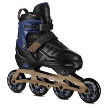 Northix Rolerji, nastavljivi, velikost L 39-42, ABEC 7