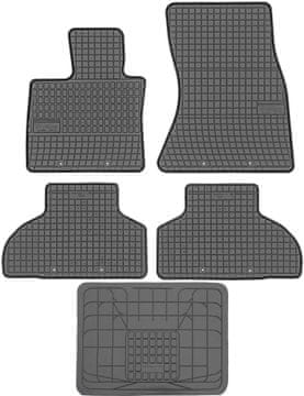 Talne preproge Frogum ET546856 + ZAŠČITNA PLOŠČA 542742 - BMW X5 F15 2013-2018 BREZ ZAVOR