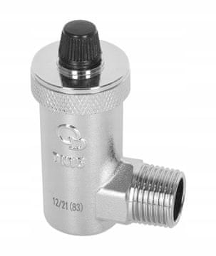 Diamond AVTOMATSKI ZRAČNIK 1/2 KOTNI KROMIRANI