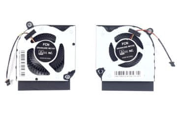 Ventilator za Acer Nitro AN515-45 AN515-55 AN515-56 AN515-57 N20C1 CPU + GPU komplet desni levi