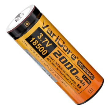 Baterijska celica VC-2000C Plus 18500 Li-ion 3,7 V 2000 mAh