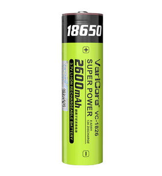 Akumulatorska baterija VC-1826 Plus 18650 Li-ion 3,7 V 2600 mAh