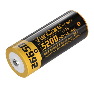 Baterijska celica VC-2652 Plus 26650 Li-ion 3,7 V 5200 mAh
