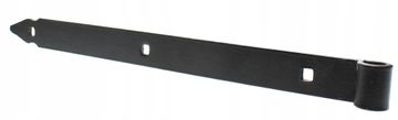 DOMAX Tračni tečaj 400 mm 13 mm ČRNE barve za vrata, vrata, osebna vrata