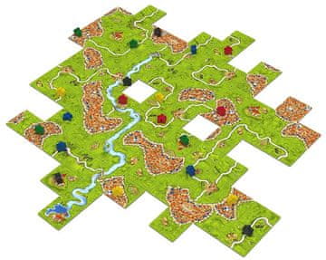 Bard Carcassonne (druga izdaja) Strategija. Družabna igra.