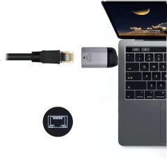 USB-C 3.1 na RJ45 gigabitni ethernetni 1000 Mbps LAN adapter