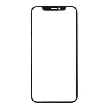 Steklo + mrežica za zvočnike + lepilo OCA za iPhone XS