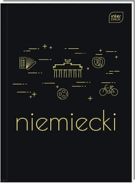 Interdruk Zvezek A5 na kvadrat. 80 listov, 70 g. Nemščina.
