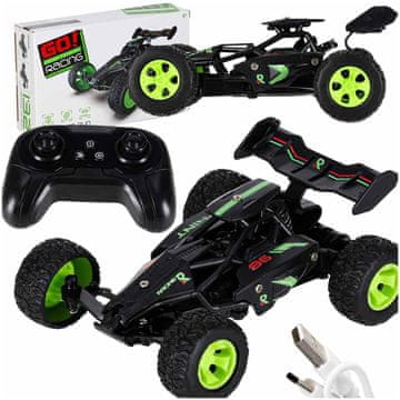 Northix RC terenski avtomobil 1:32, 2,4 GHz, 15 km/h RTR