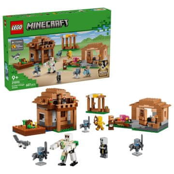 LEGO Minecraft 21596 - Napad prizivalcev na vas