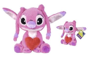 Simba Disney Stitch. Plišasta igrača Angel s srčkom 25 cm