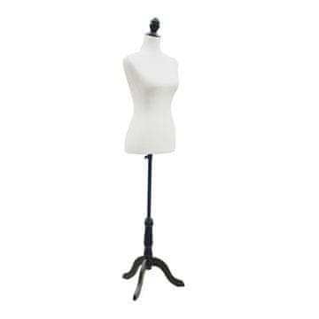 Homestar Maneken trup 86x66x90 cm bela