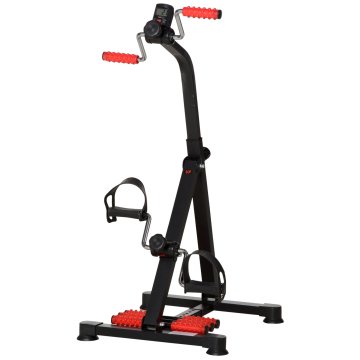 Homestar Pedalni trener nastavljive višine in dolžine 56x44x75 cm črne barve