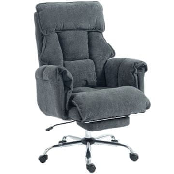 Homestar Pisarna stol 80x80x106-114 cm temno siva